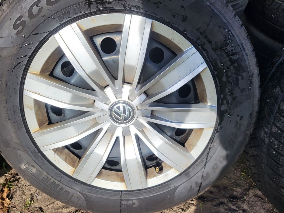 Felgi 17" stalowe z kołpakami VW Tiguan
