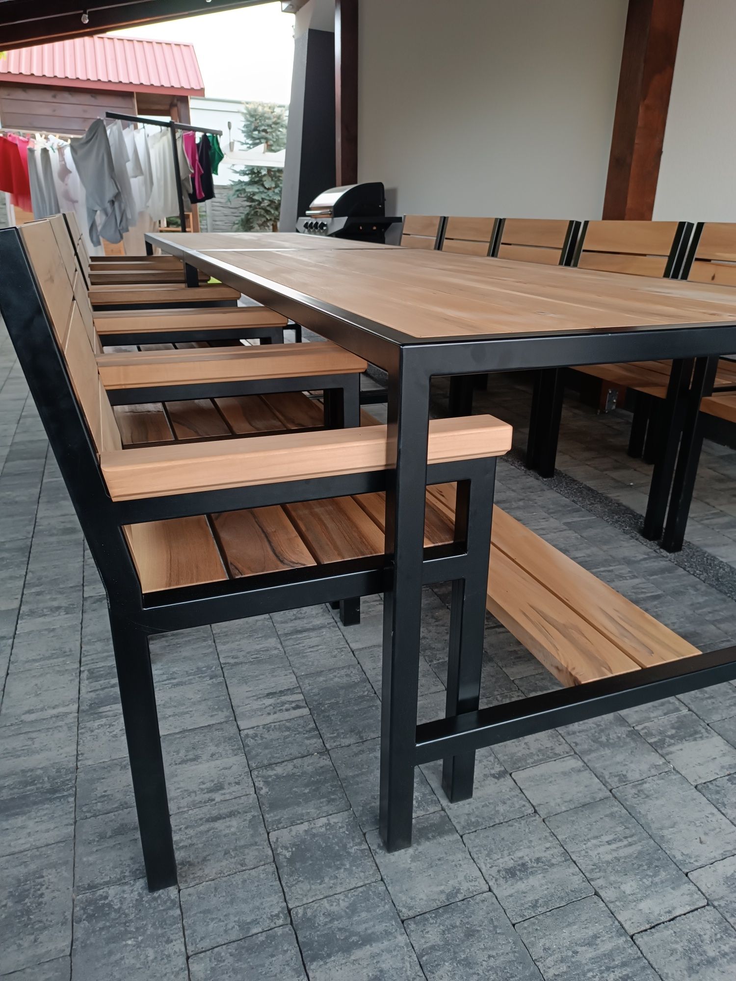Meble ogrodowe loft