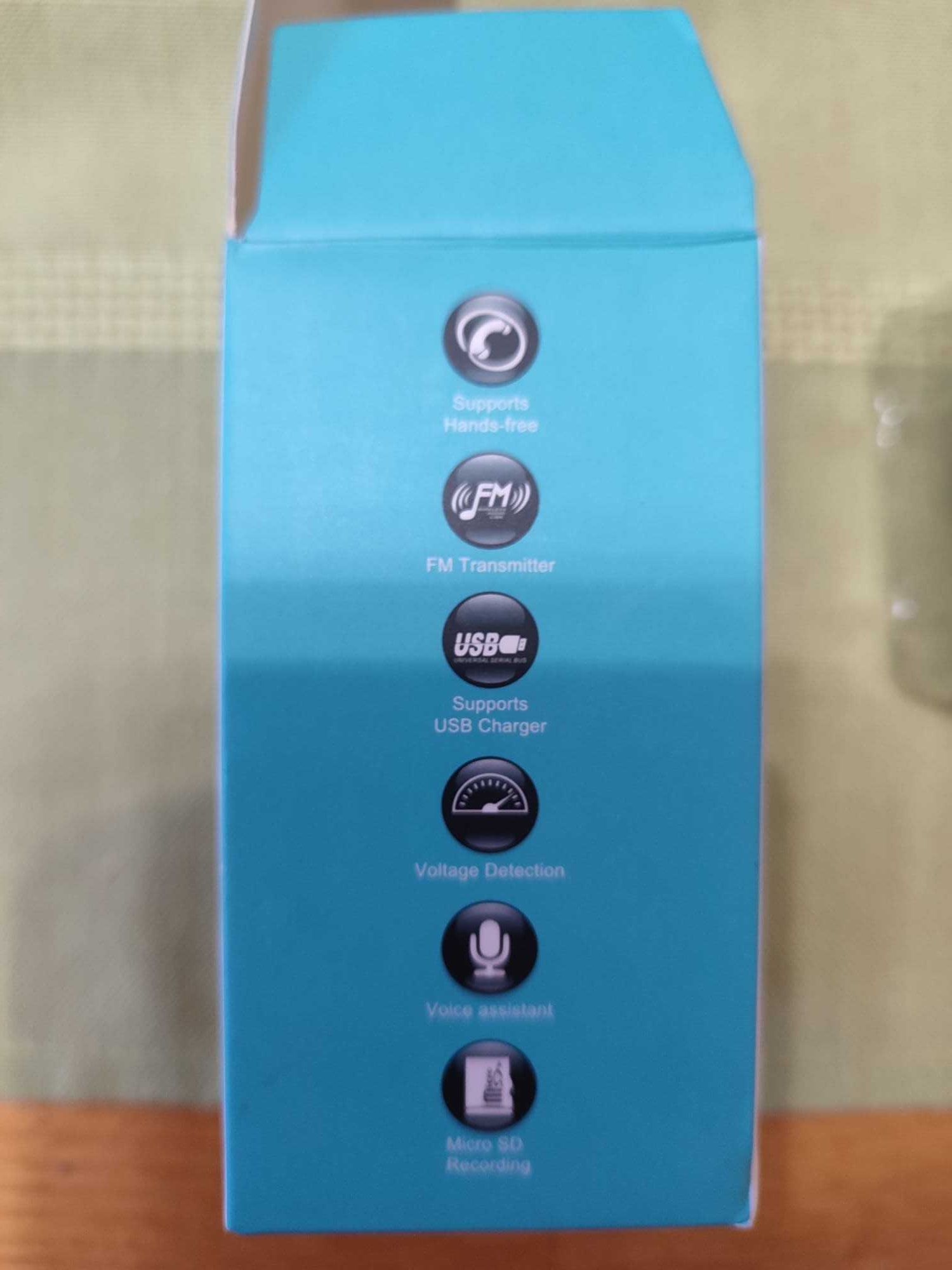Transmiter do samochodu + uchwyt magnetyczny na telefon