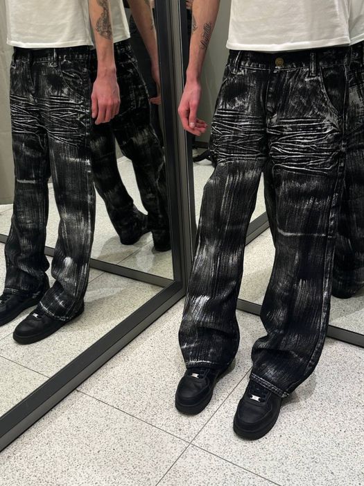 flared type jeans джинсы клеш