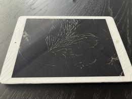 Apple iPad Air model A1475, pamięć 32GB, cellular, zbity ekran