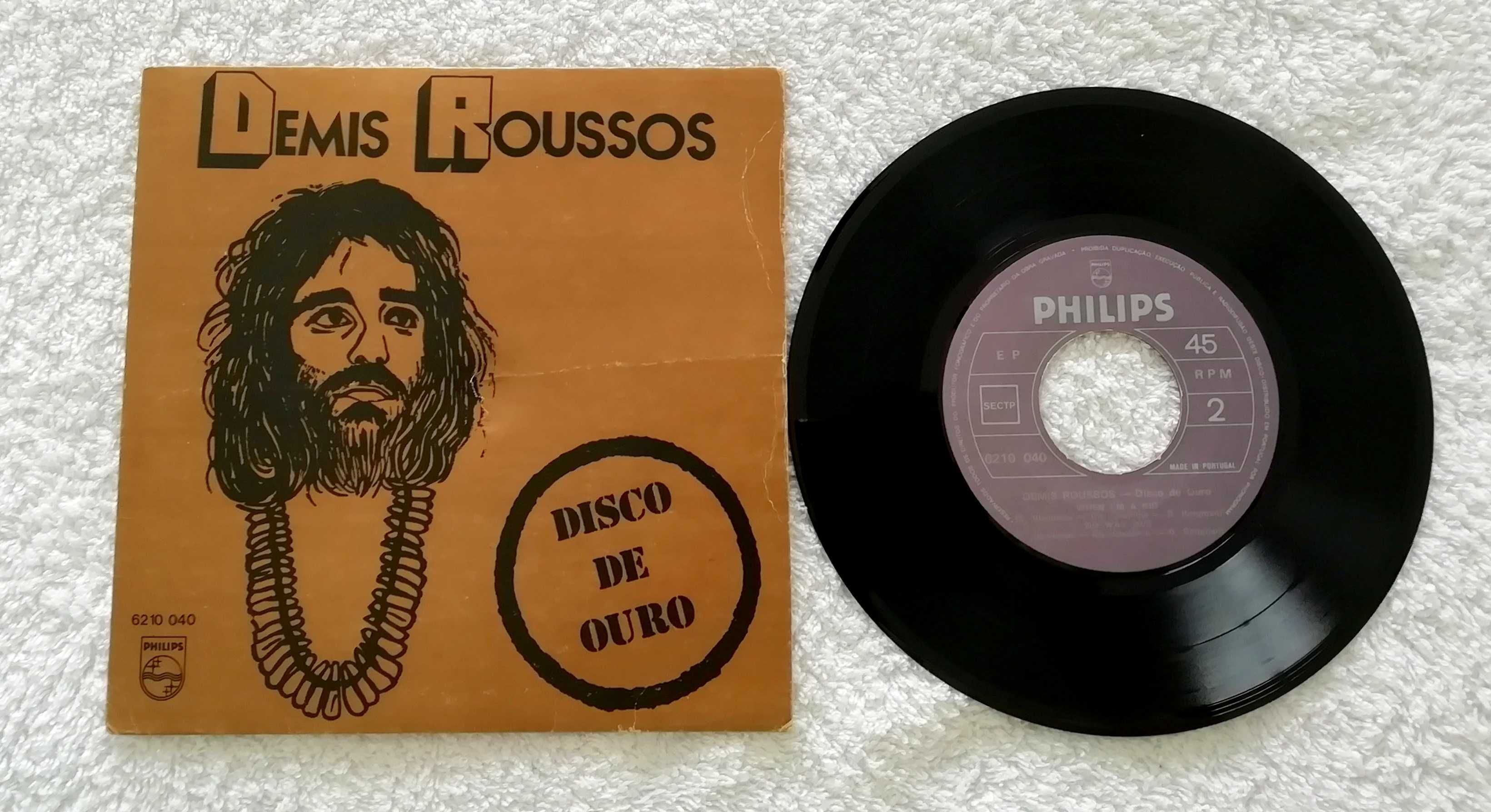 Disco Vinil Demis Roussos – Disco de Ouro