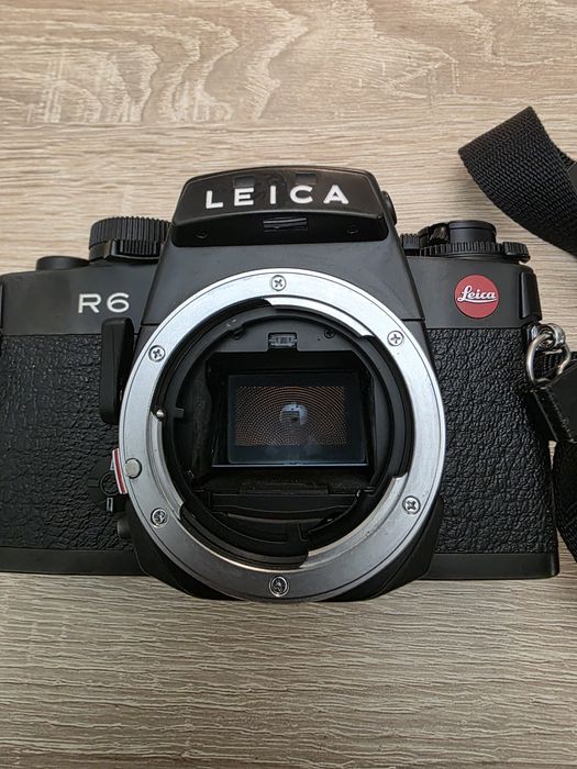 Leica R6 czarna, stan bardzo dobry