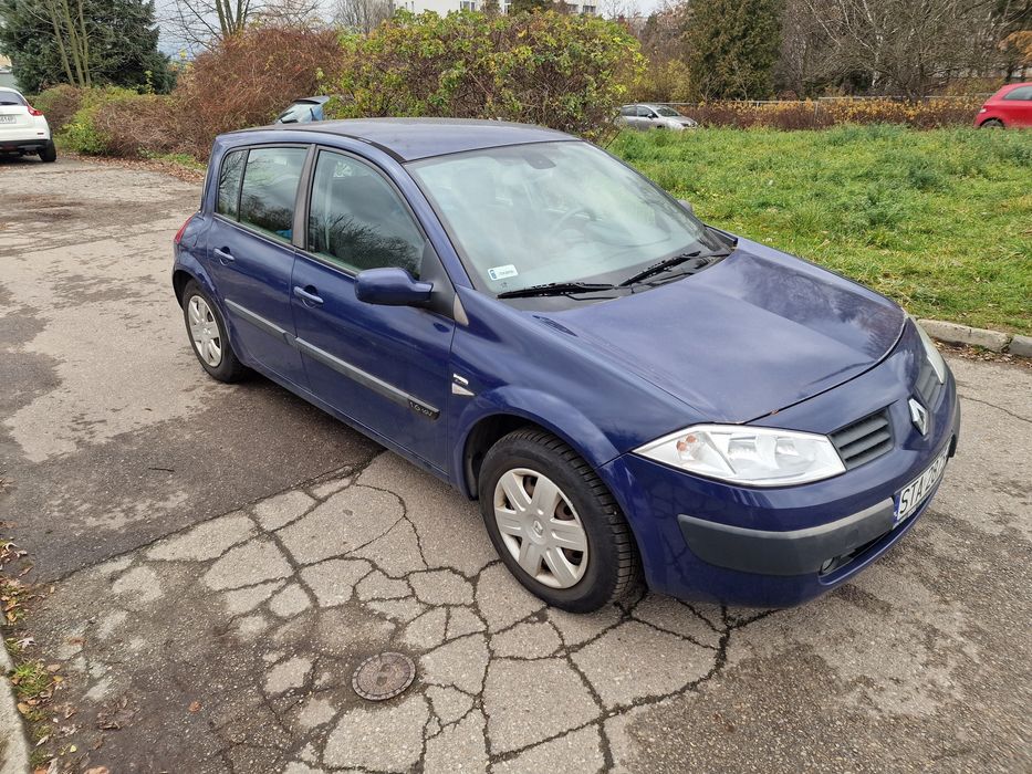 Renault Megan 1.6 115km Benzyna Koła LATO/ZIMA Niski przebieg 148 tyś