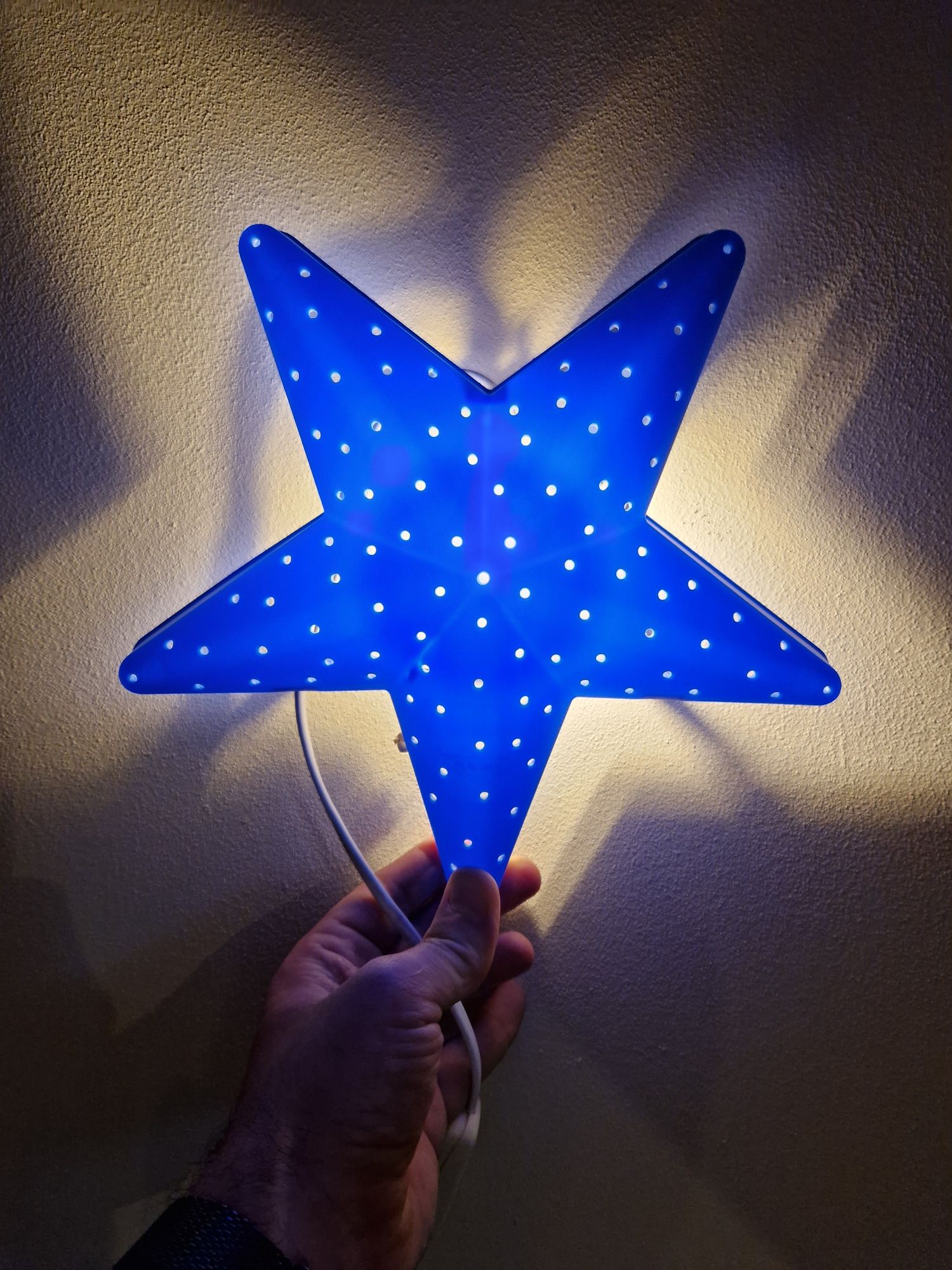 Lampa IKEA gwiazda