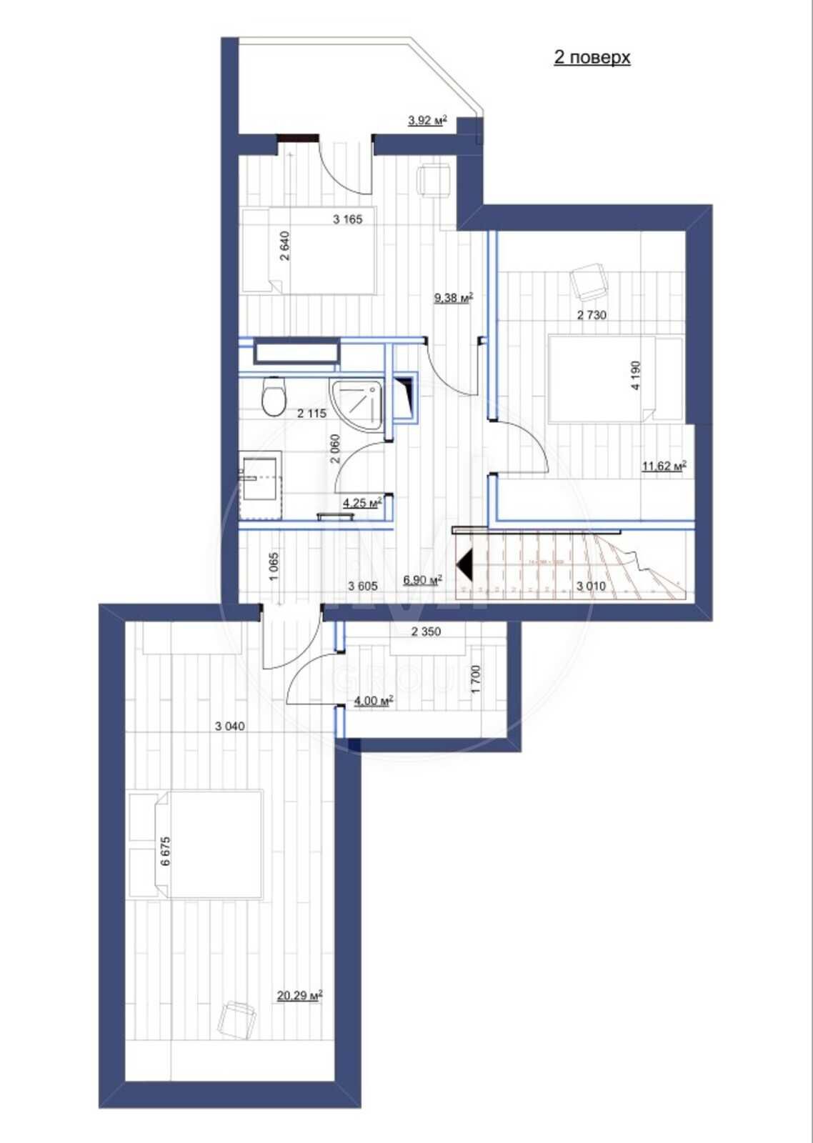 Продаж 4к дворівневої квартири в ЖК Desna Residence в Зазим'я/Бровари