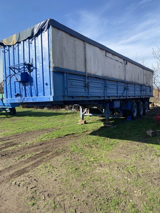 Продам полуприцеп бортовой зерновоз на подушках