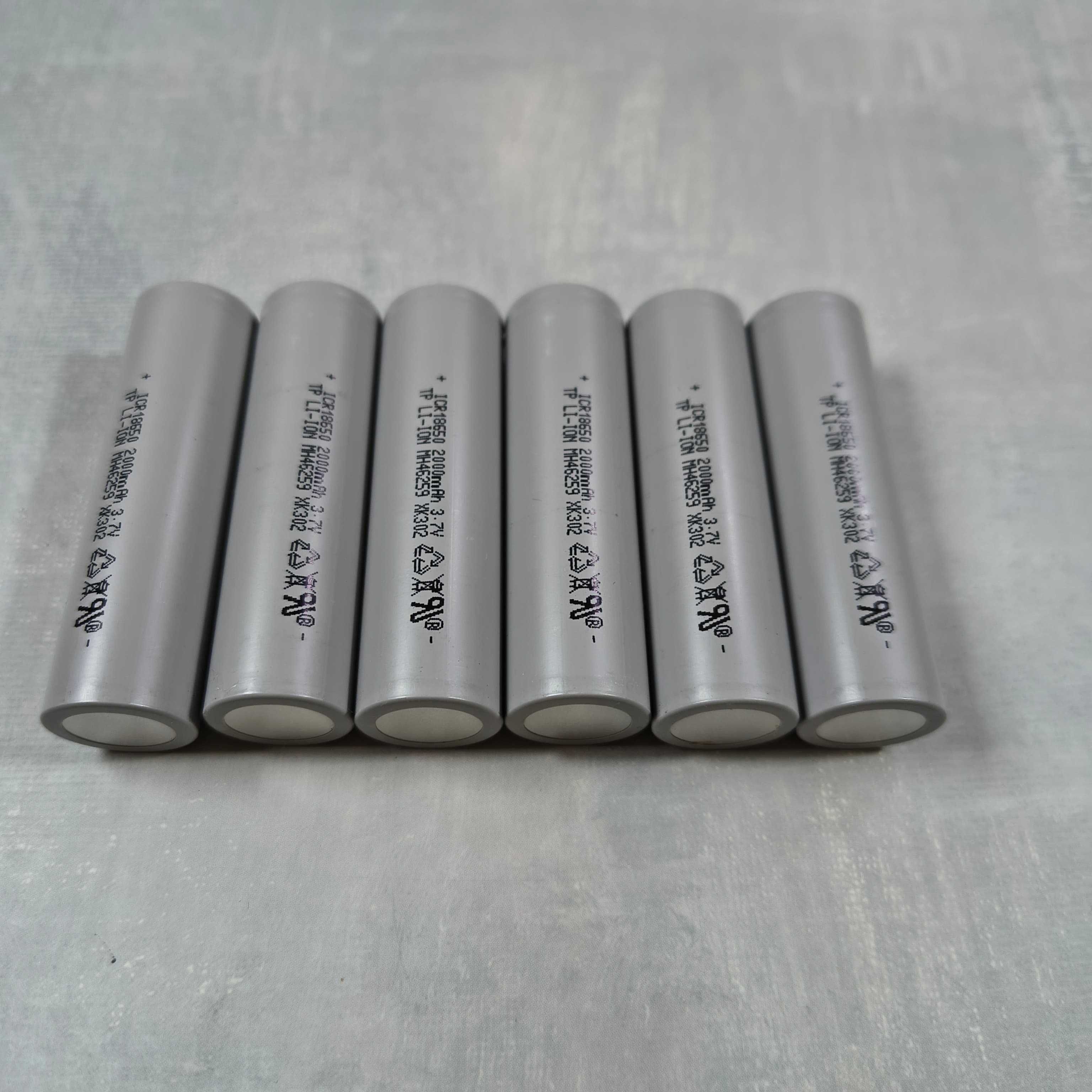 Новый высокотоковый аккумулятор 18650 Tenpower 20SG 2000mAh 30А