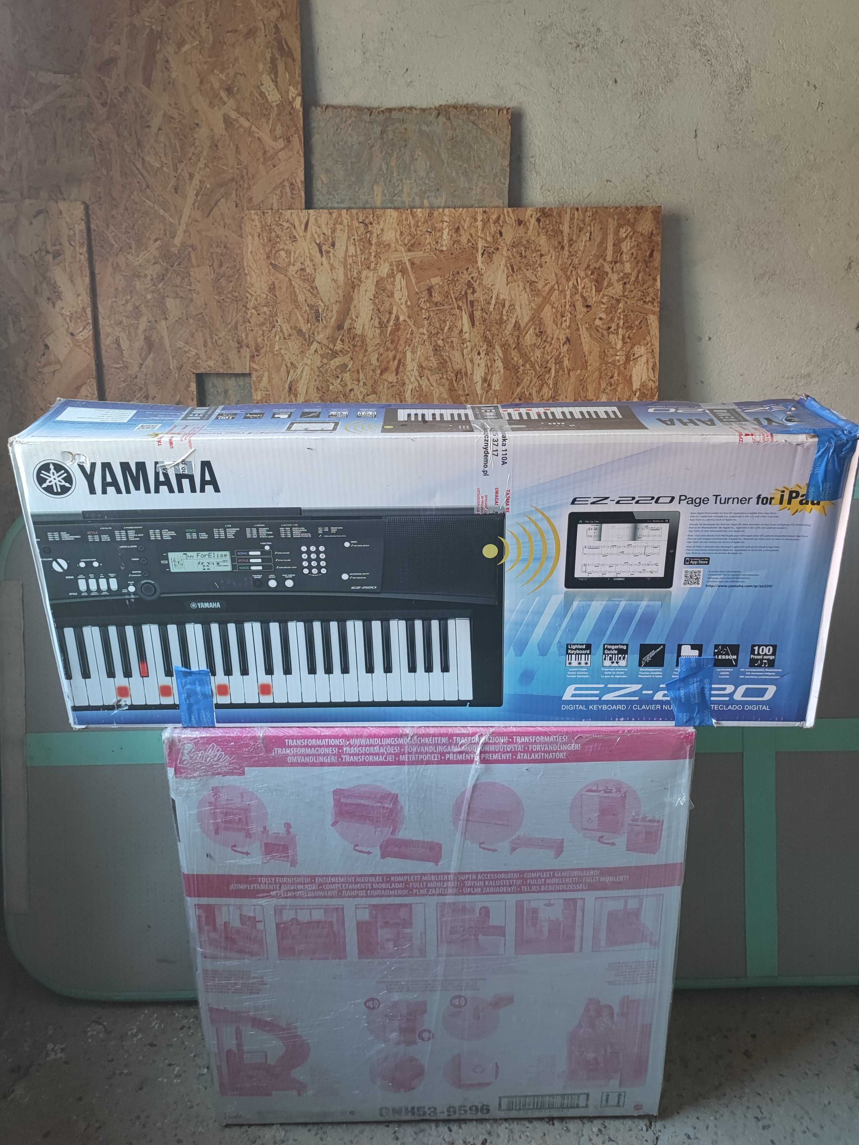 Keyboard YAMAHA EZ-220 stan bdb