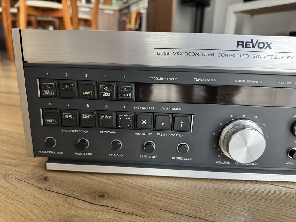 ReVox B739 | предусилитель Hi-Fi | ламповое звучание предпідсилювач