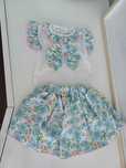 Conjunto bodie+saia 9/12M-NOVO