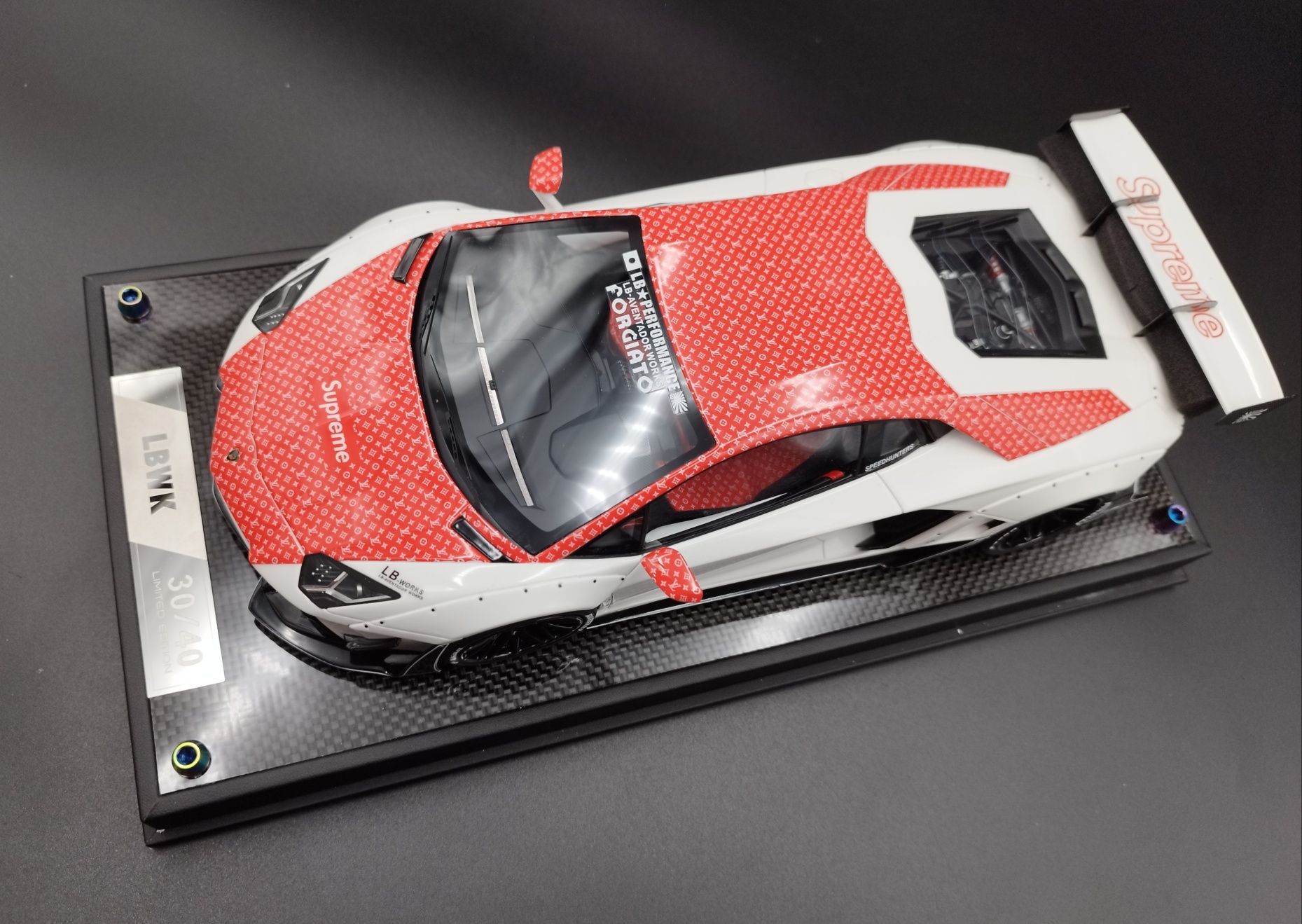 1:18 Liberty Walk Lamborghini Aventador Louis Vuitton Limit 30/40