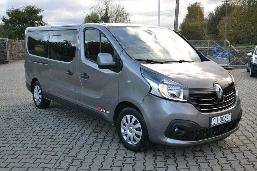 Renault Trafic LONG* 1,6 dci 125ps* 2x klima* 2x drzwi* kamera * 9-osobowy* ICDauto