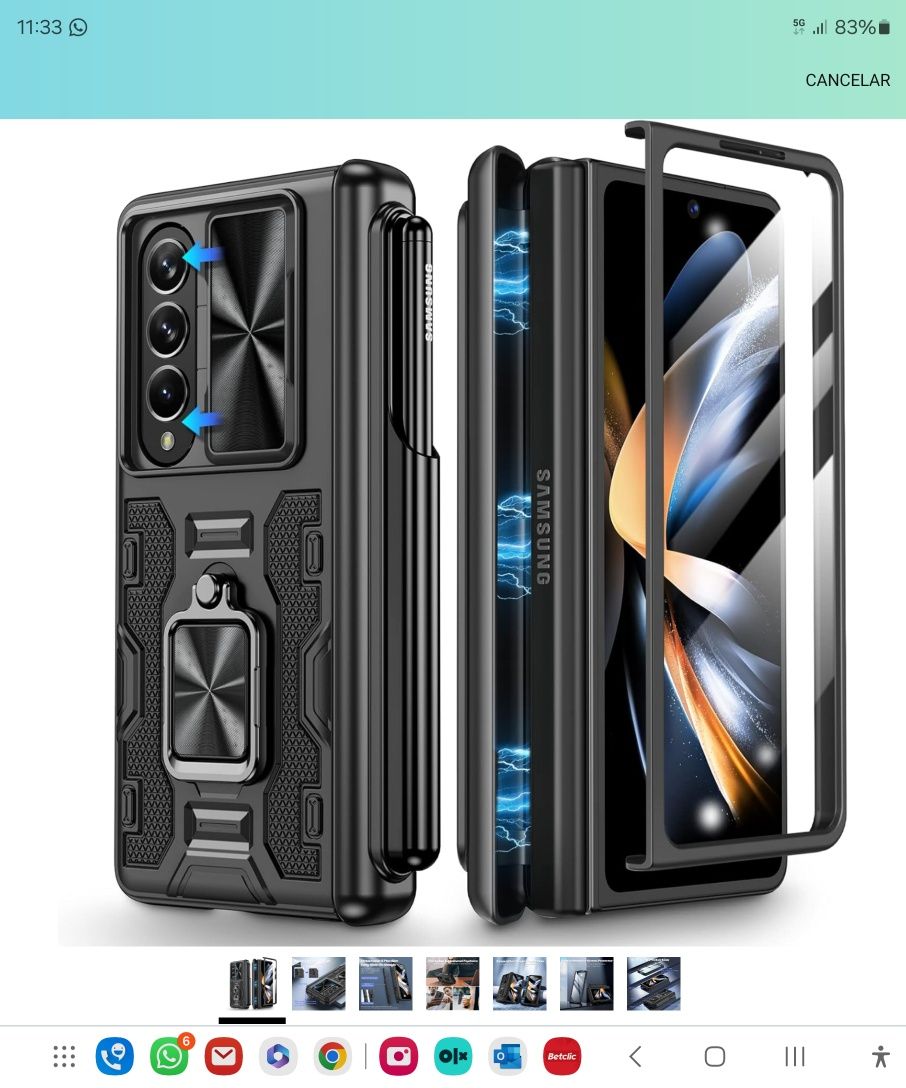 Capa Samsung Fold 5
