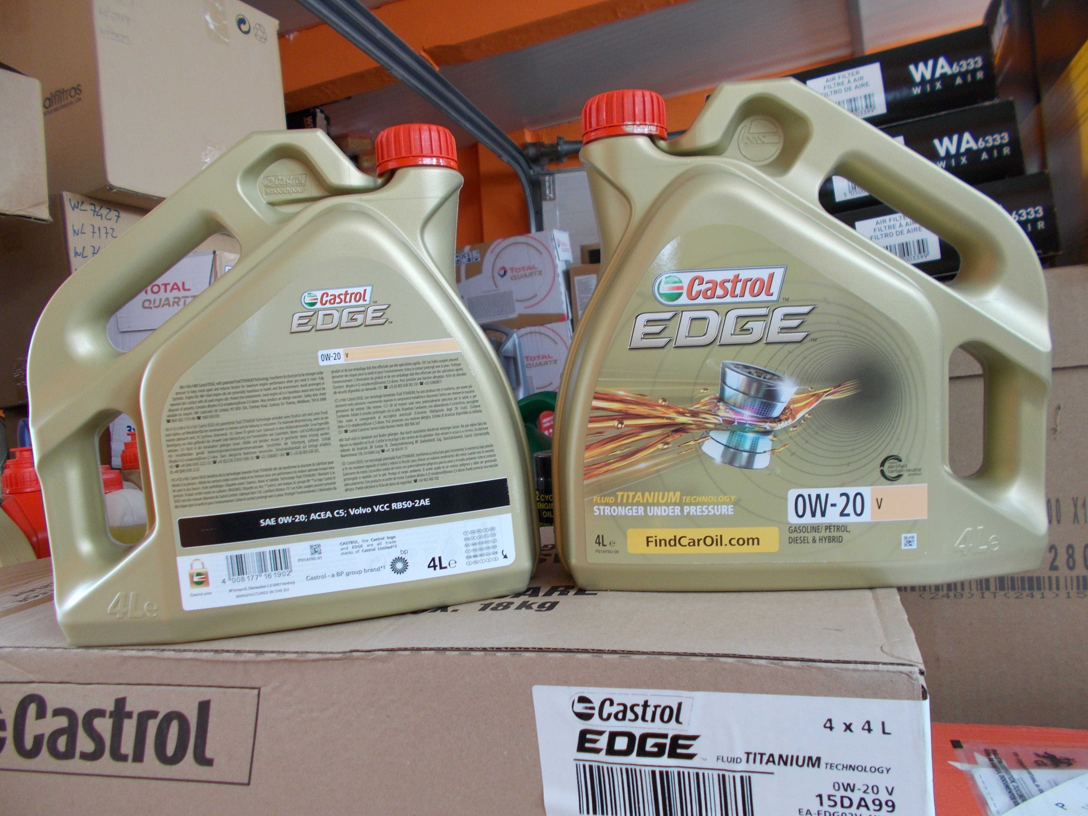 CASTROL EDGE 0W-20 V ( 4 Lt )