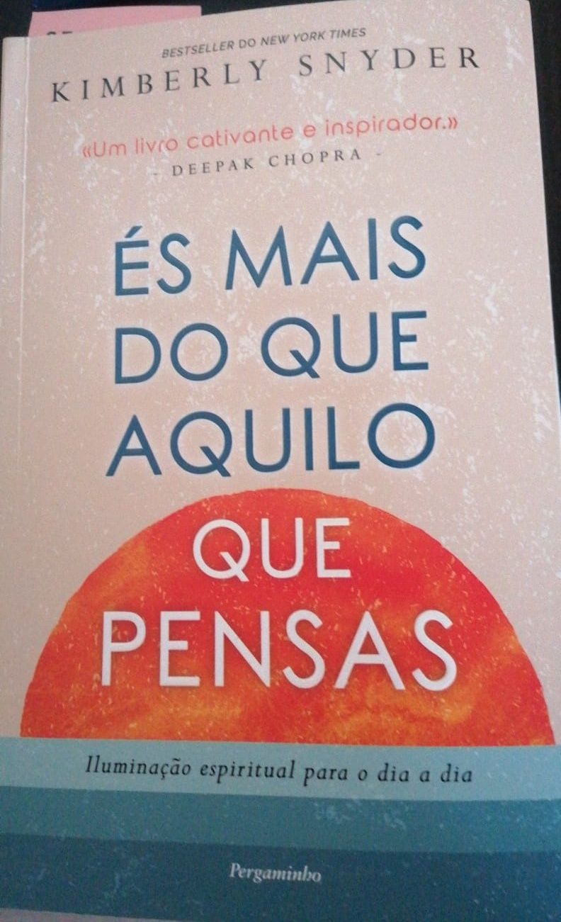 Livro - És mais do que aquilo que pensas
