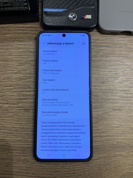 Samsung Z Flip 6 512 GB 100% baterii swietny stan