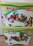 Masza I niedźwiedź klocki PlayBig dwa komplety