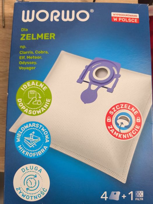 Opakowanie worków do odkurzacza Zelmer