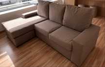Sofá com Chaise longue