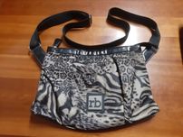 Mala de senhora vintage animal print