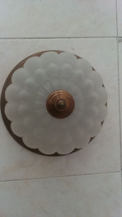 2 Plafond's de teto ou parede em latão