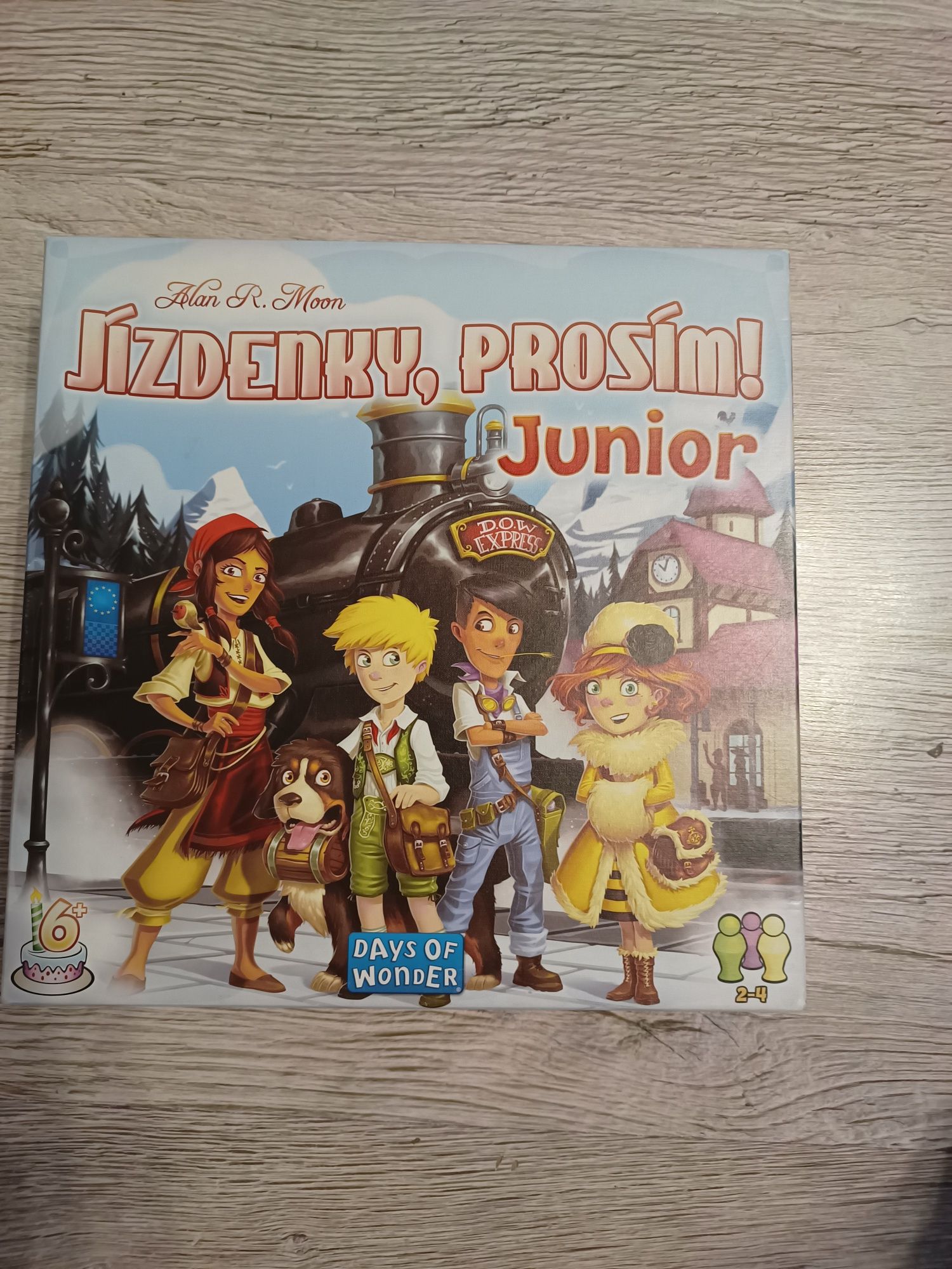 Wsiąść do Pociągu Pierwsza Podróż gra planszowa