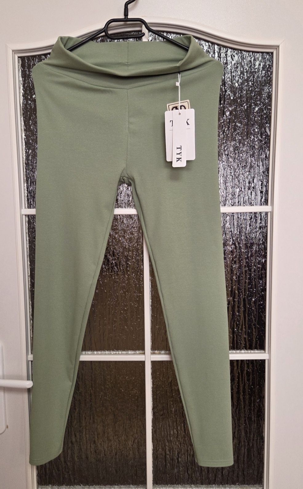 Legginsy Damskie Zielone L/XL 32