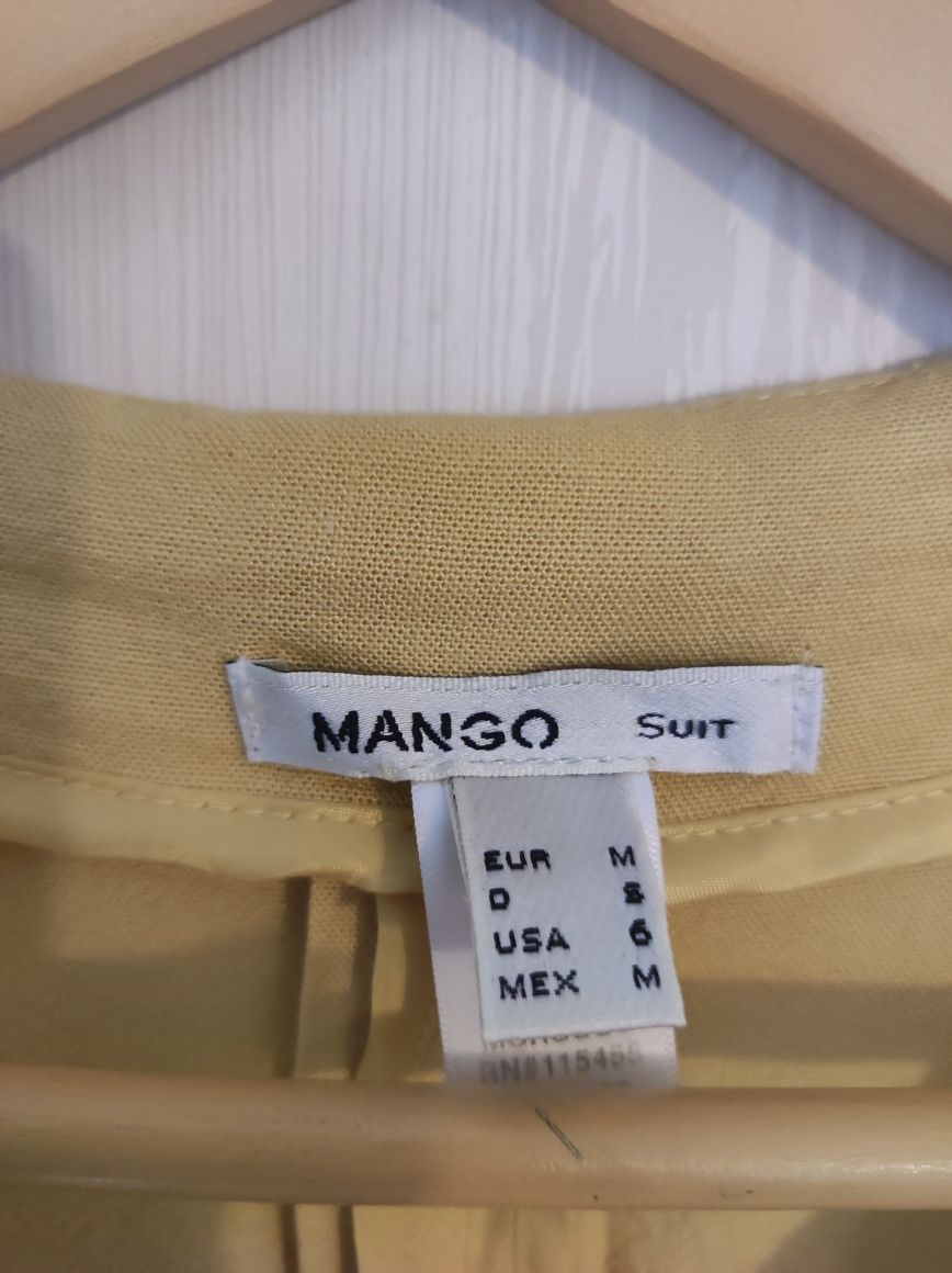 Żółta sukienka Mango M