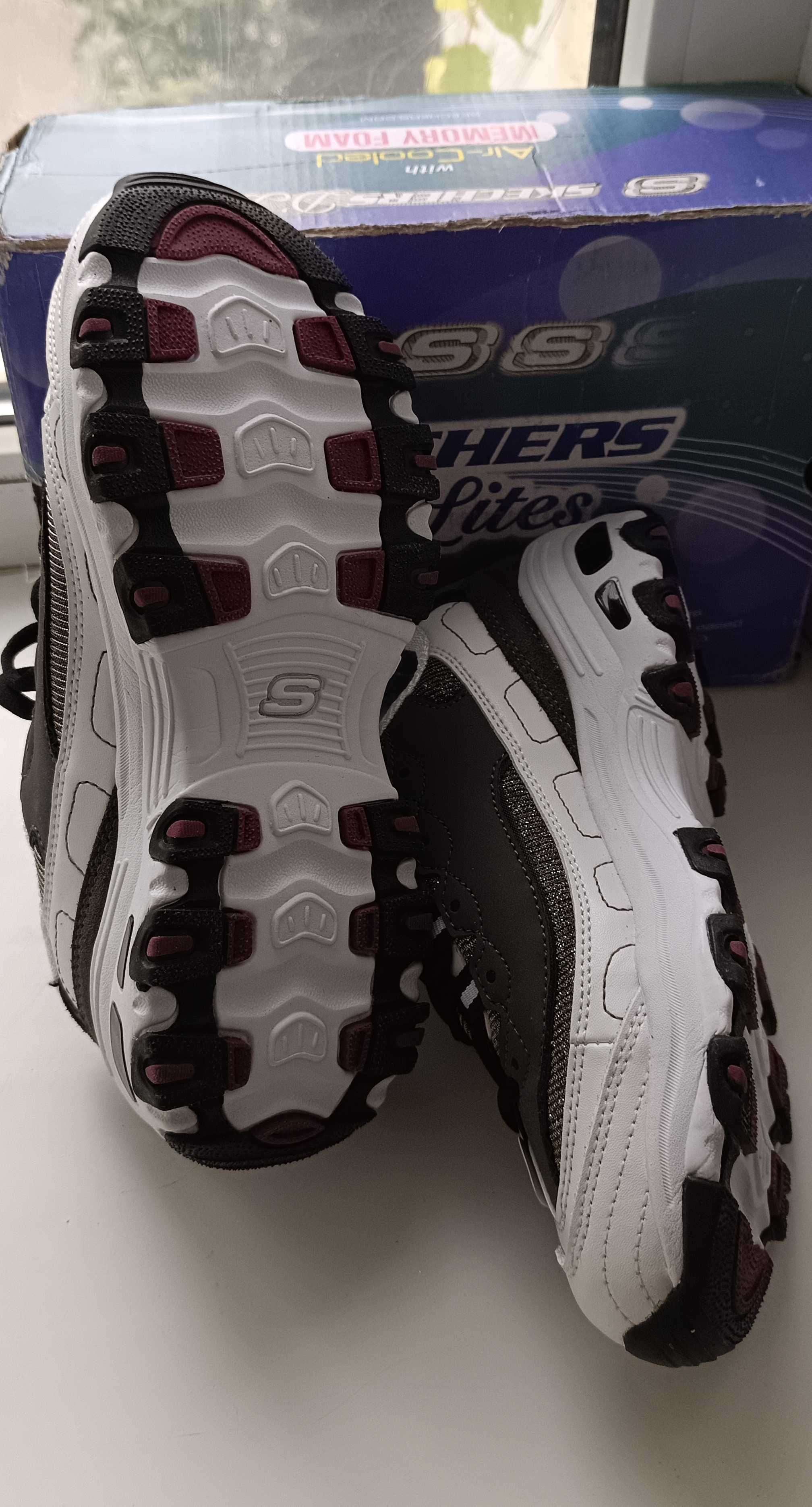 Кроссовки женские подростковые Skechers D'Lites 37-23 см стелька