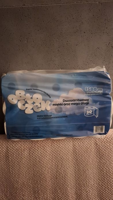 Papier toaletowy Obłoczek 50m 30szt