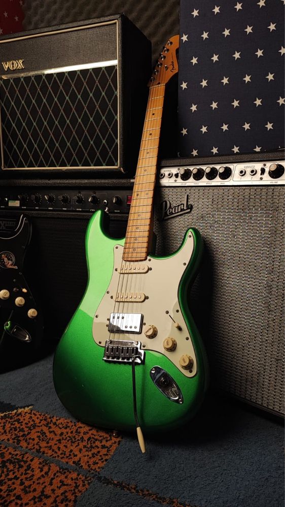 Fender Stratocaster Player Plus HSS JADE GREEN + CASE Kisielewski