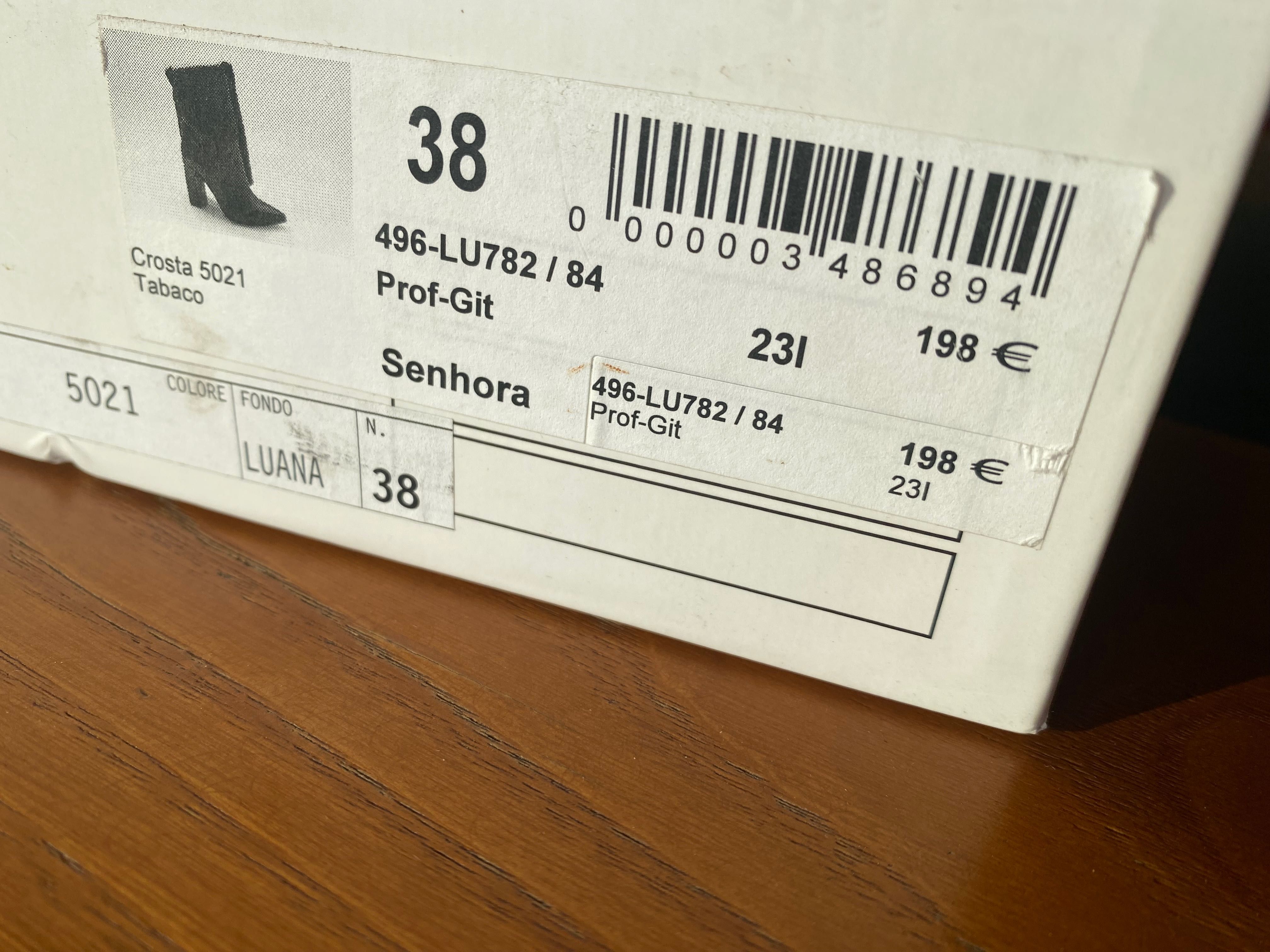 NOVAS Botas de cano alto PROF