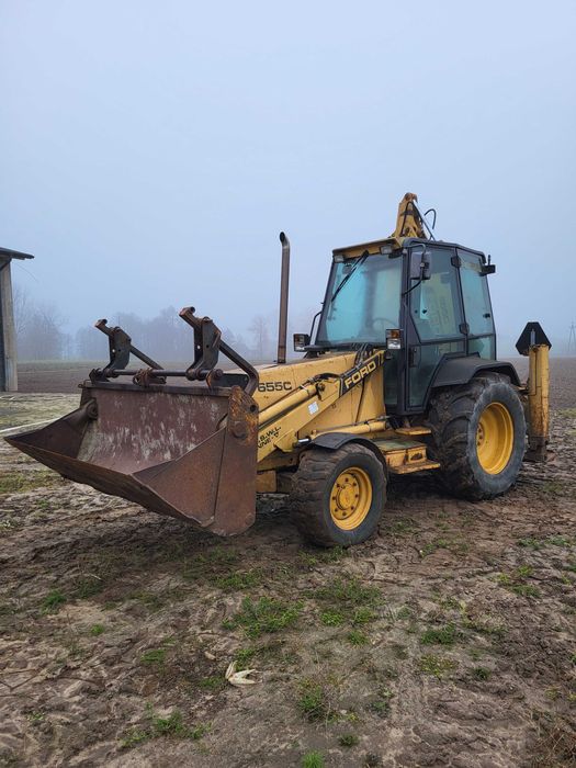Koparko ładowarka Ford 655 C w oryginale