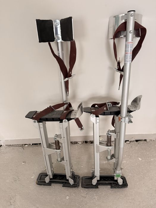 Andas de aluminio vevor usada uma vez