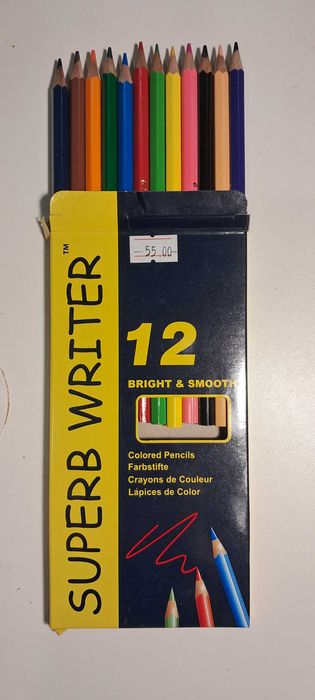 Кольорові олівці Marco Superb Writer, 12 кольорів (нові)