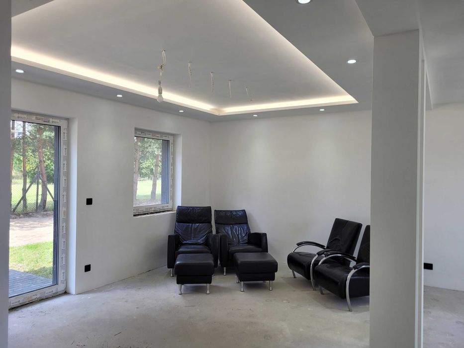 nowy dom częściowo wykończony 185m2 działka 320m2 Gliwice Bojków