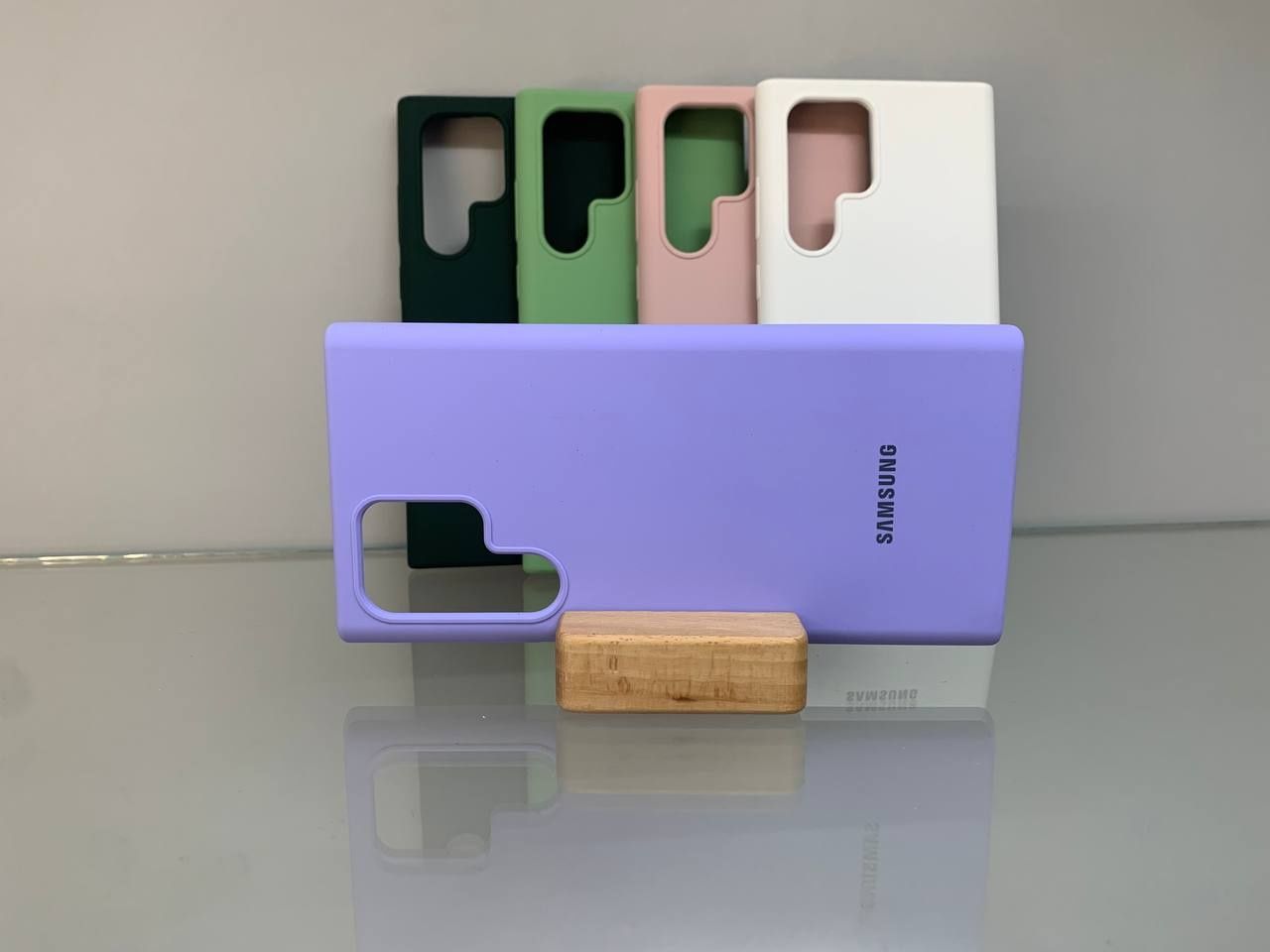 Топ! Samsung S22 Ultra Премиум софт тач с логотипом чехол чохол