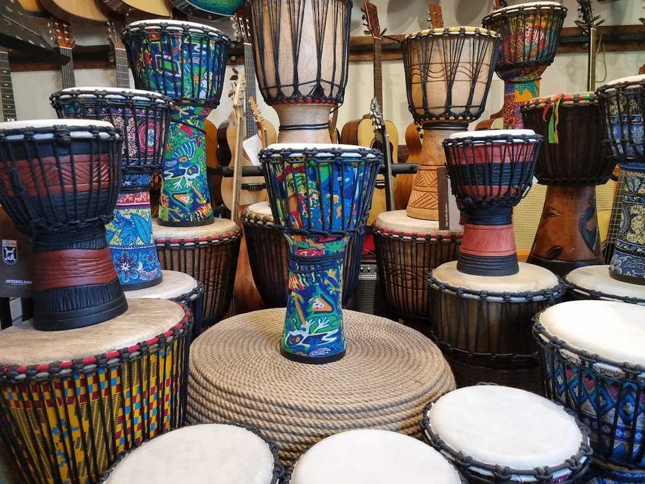 Djembe Ever Play 8" medium 40 cm naturalna skóra bęben afrykański mod2