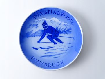 talerz ścienny copenhagen 1976 olimpiada innsbruck