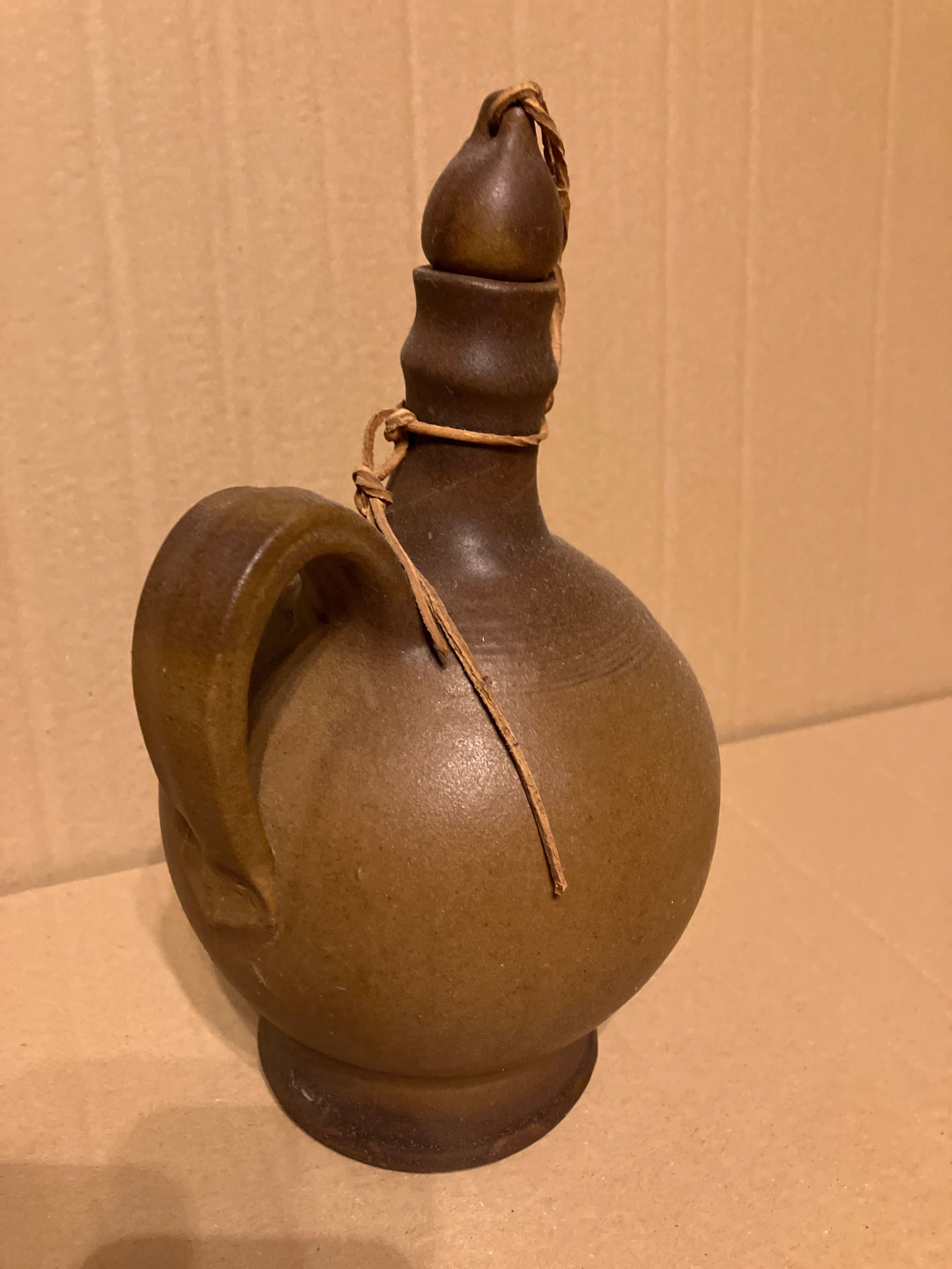 karafka ceramiczna, dzbanek, PRL
