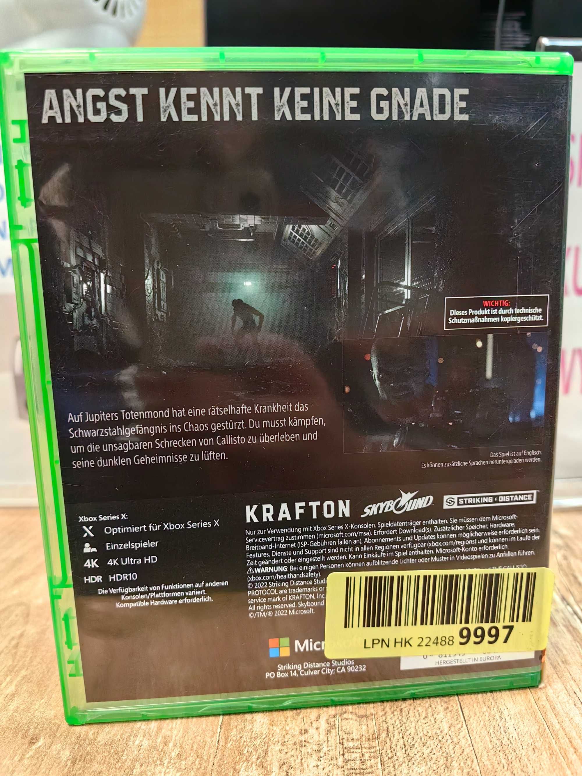 The Callisto Protocol- Xbox Series X XSX SklepRetroWWA