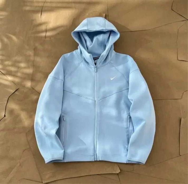 ‼️Кофта зіп Nike Nocta Tech Fleece/ зіпка найк нокта теч фліс Blue ‼️