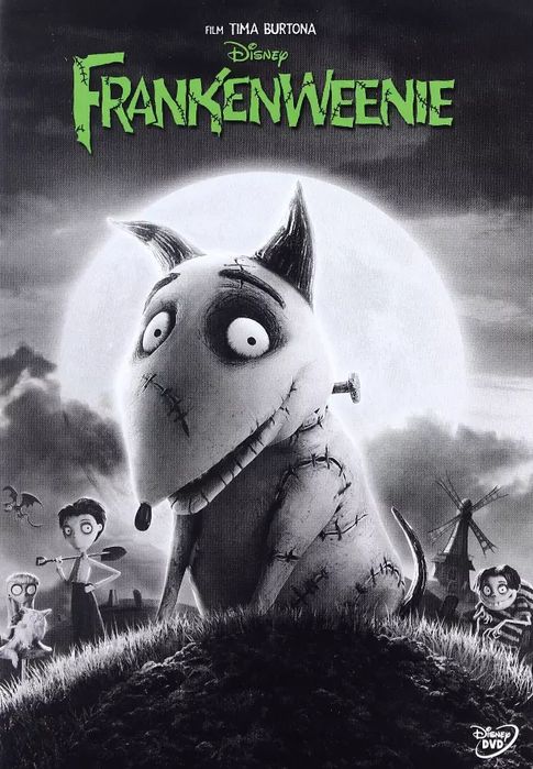 Frankenweenie, DVD. Galapagos