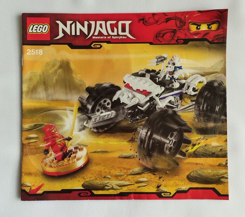 Lego 2518 Ninjago tylko instrukcja