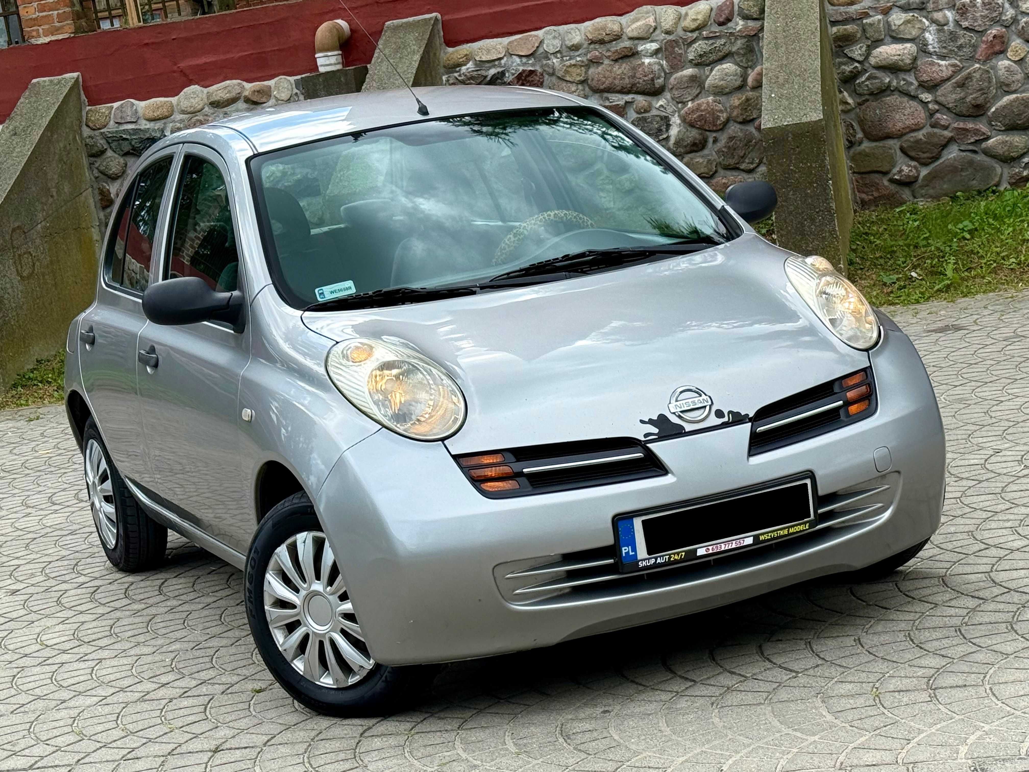 Nissan Micra K12 2003r. 1.2 Benzyna 5 Drzwi HAK Salon PL Długie Opłaty
