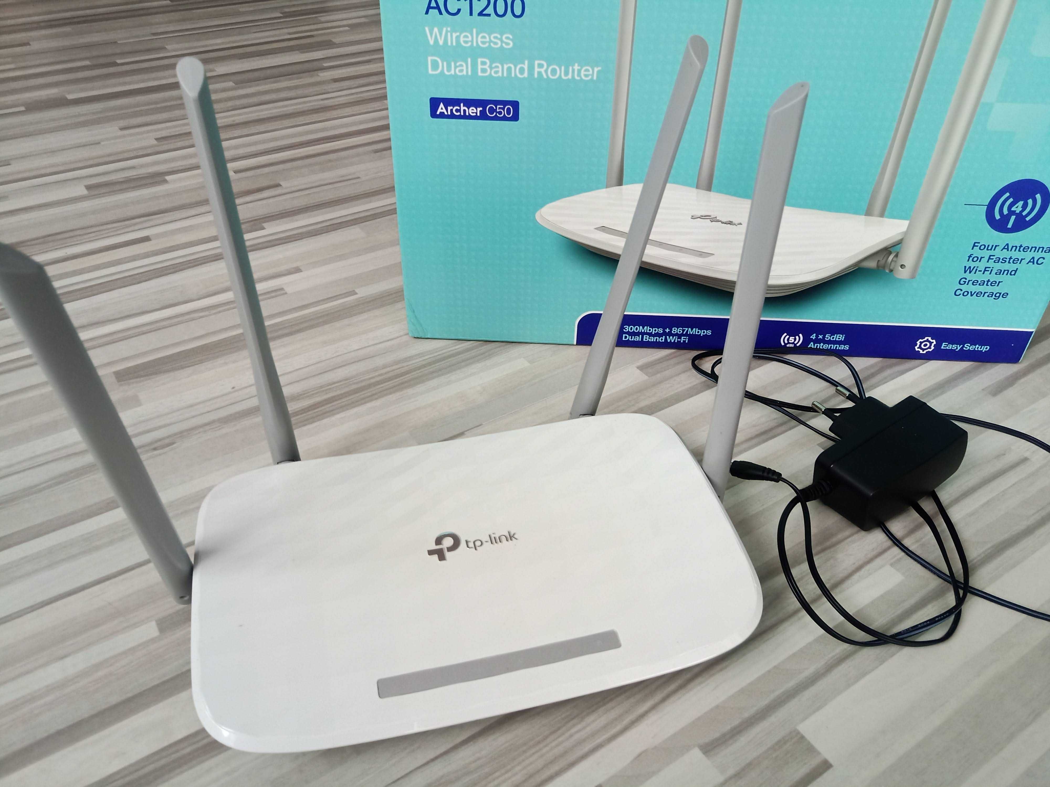 Router Tp-Link AC1200 Archer C50 w super stanie