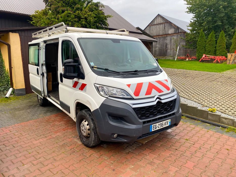 Citroën JUMPER  Citroen Jumper 2016 - Hak, Kosz dachowy, Stalowa osłona silnika, vat23