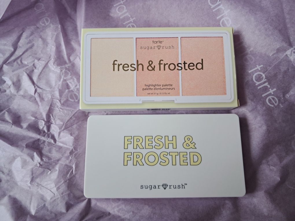 Tarte Fresh & Frosted paleta rozświetlaczy