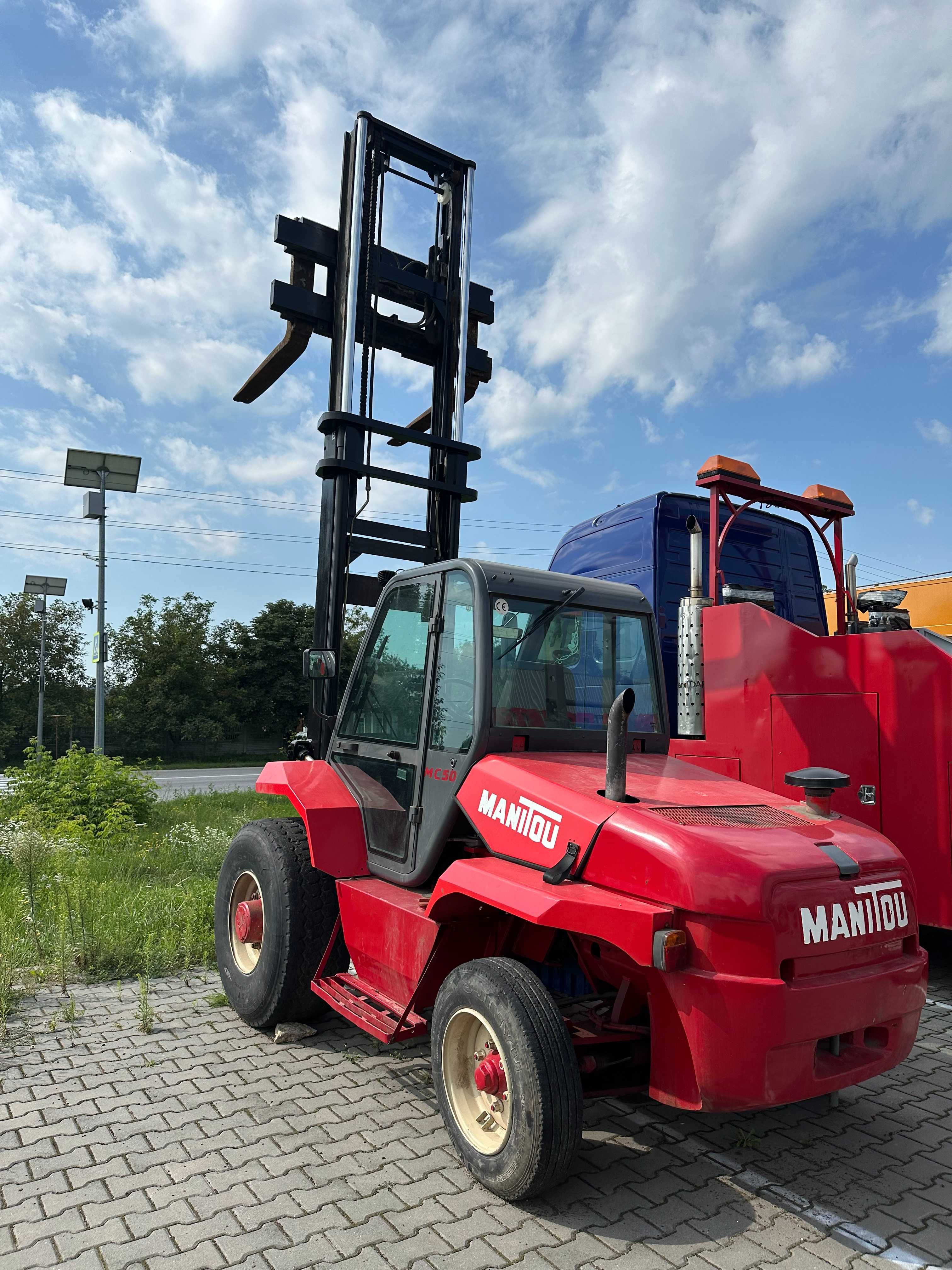 Вилковий навантажувач Manitou MC50, 2002 рік